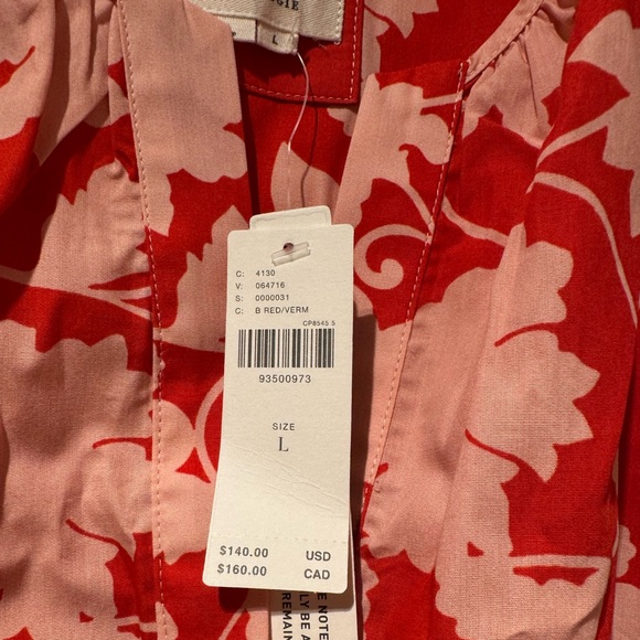 Red Anthropologie Dress with Pockets. - Picture 6 of 6